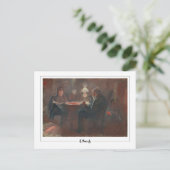 Edvard Munch #574 - Fine Art Postkarte (Stehend Vorderseite)