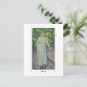 Edvard Munch #586 - Fine Art Postkarte (Stehend Vorderseite)