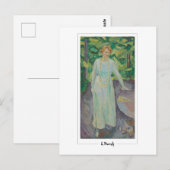 Edvard Munch #586 - Fine Art Postkarte (Vorne/Hinten)