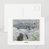 Edvard Munch #614-3 - Fine Art Postkarte (Vorne/Hinten)
