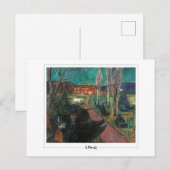 Edvard Munch #621-2 - Kunst Postkarte (Vorne/Hinten)