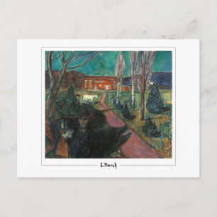 Edvard Munch #621-2 - Kunst Postkarte