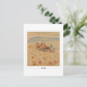 Edvard Munch #648-2 - Kunst Postkarte (Stehend Vorderseite)