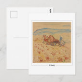 Edvard Munch #648-2 - Kunst Postkarte (Vorne/Hinten)