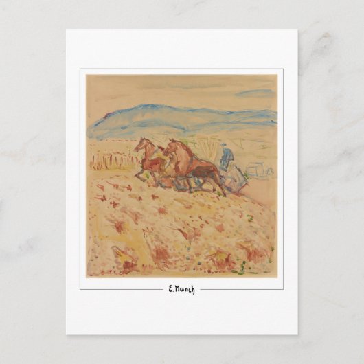 Edvard Munch #648-2 - Kunst Postkarte (Vorderseite)