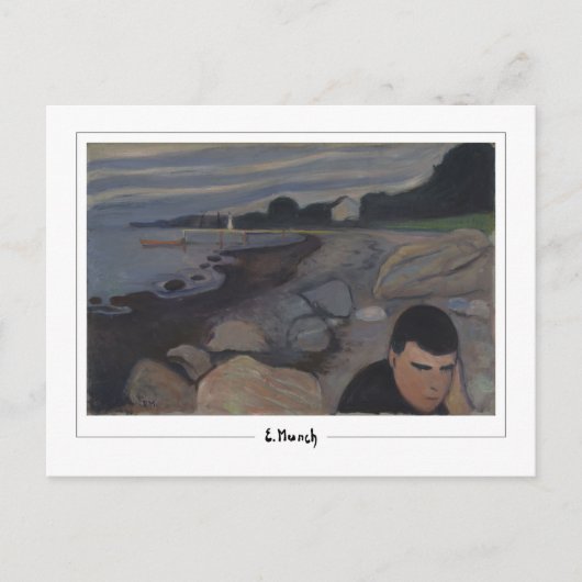 Edvard Munch #767-3 - Kunst Postkarte (Vorderseite)