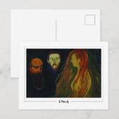 Edvard Munch #777-3 - Kunst Postkarte (Vorne/Hinten)