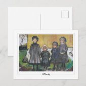 Edvard Munch #786 - Kunst Postkarte (Vorne/Hinten)