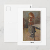 Edvard Munch #97-3 - Fine Art Postkarte (Vorne/Hinten)