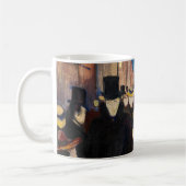 Edvard Munch - Abend auf der Karl Johan Street Kaffeetasse (Links)