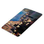 Edvard Munch - Abend auf der Karl Johan Street Magnet (Linke Seite)