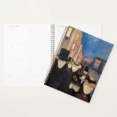 Edvard Munch - Abend auf der Karl Johan Street Planer (Anzeige)