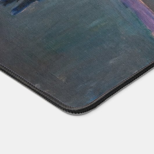 Edvard Munch - Abend auf der Karl Johan Street Schreibtischunterlage (Ecke)