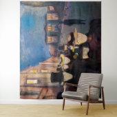 Edvard Munch - Abend auf der Karl Johan Street Wandteppich (Beispiel)