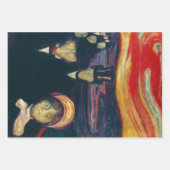 Edvard Munch - Angst Geschenkpapier Set (Vorderseite 3)