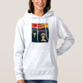 Edvard Munch - Angst Hoodie (Vorderseite)