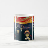 Edvard Munch - Angst Kaffeetasse (Mittel)