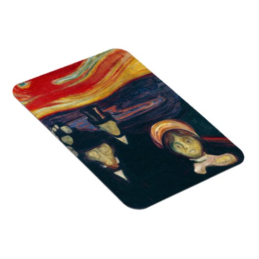 Edvard Munch - Angst Magnet (Rechte Seite)