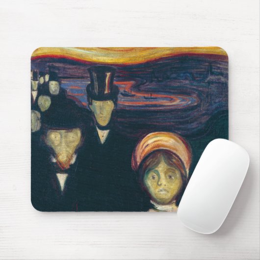 Edvard Munch - Angst Mousepad (Mit Mouse)