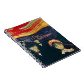 Edvard Munch - Angst Notizblock (Rechte Seite)