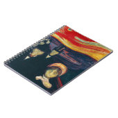 Edvard Munch - Angst Notizblock (Linke Seite)