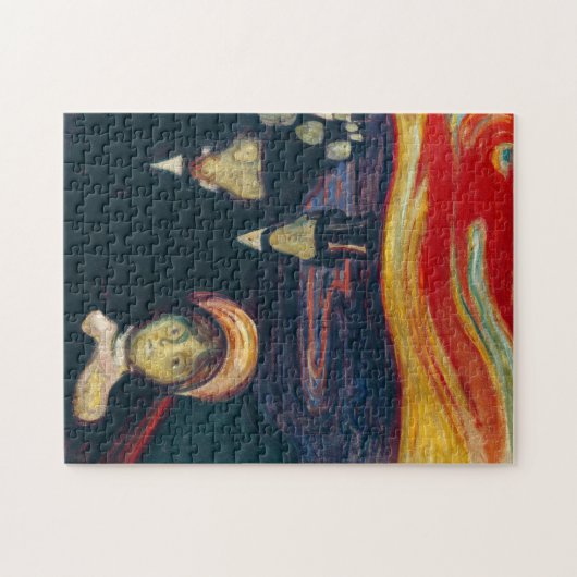 Edvard Munch - Angst Puzzle (Horizontal)