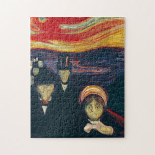 Edvard Munch - Angst Puzzle