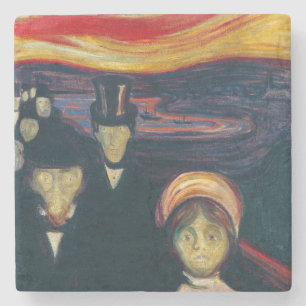 Edvard Munch - Angst Steinuntersetzer