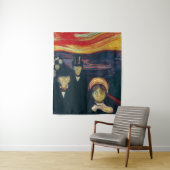 Edvard Munch - Angst Wandteppich (Beispiel)