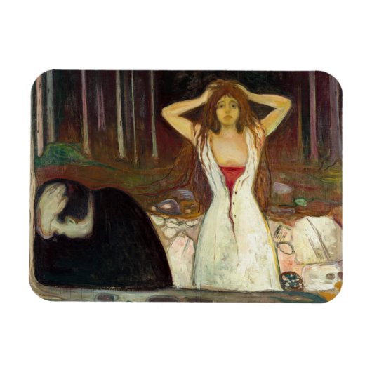 Edvard Munch - Asche Magnet (Horizontal)