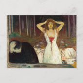 Edvard Munch - Asche Postkarte (Vorderseite)