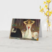 Edvard Munch - Ashes Karte (Gelbe Blume)