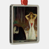 Edvard Munch - Ashes Ornament Aus Metall (Rechts)
