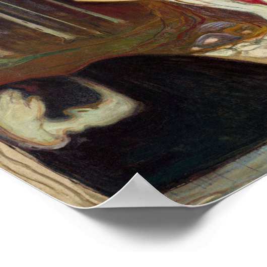 Edvard Munch - Ashes Poster (Ecke)