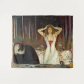 Edvard Munch - Ashes Wandteppich (Vorderseite (Horizontal))