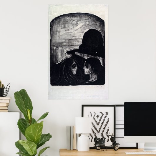 Edvard Munch Attraction I Poster (Heimbüro)