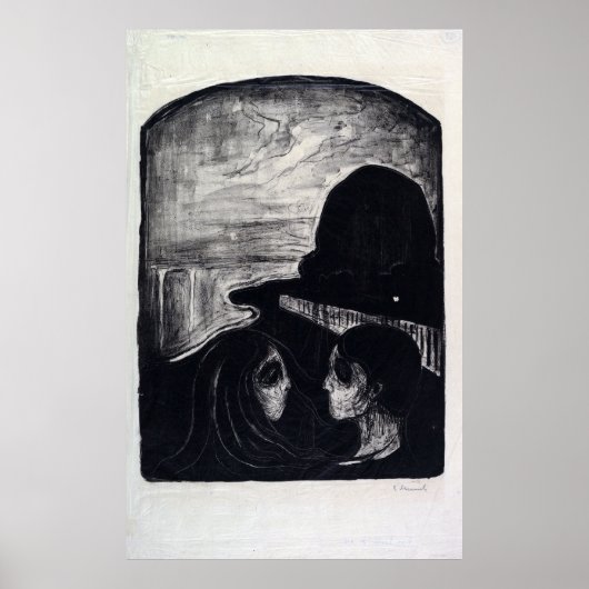 Edvard Munch Attraction I Poster (Vorne)