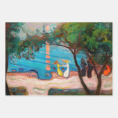 Edvard Munch - Auswahl der Meisterwerke Geschenkpapier Set (Vorderseite 3)