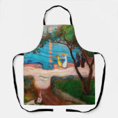 Edvard Munch - Dance on the Beach Schürze (Vorderseite)
