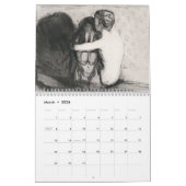 Edvard Munch Dark Depression Kalender (Mär 2026)