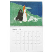Edvard Munch Dark Depression Kalender (Feb 2026)