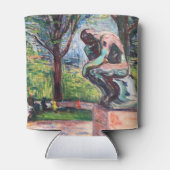 Edvard Munch - Der Denker von Rodin Dosenkühler (Rückseite)