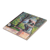 Edvard Munch - Der Denker von Rodin Fliese (Seite)
