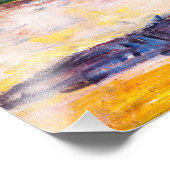 Edvard Munch - Der Denker von Rodin Fotodruck (Ecke)