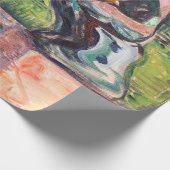 Edvard Munch - Der Denker von Rodin Geschenkpapier (Ecke)