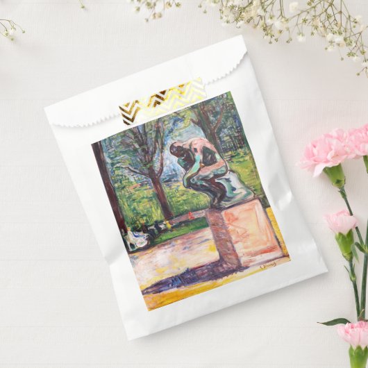 Edvard Munch - Der Denker von Rodin Geschenktütchen (Versiegelt)