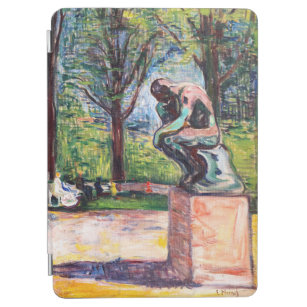 Edvard Munch - Der Denker von Rodin iPad Air Hülle