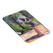 Edvard Munch - Der Denker von Rodin Magnet (Rechte Seite)