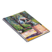 Edvard Munch - Der Denker von Rodin Notizblock (Rechte Seite)
