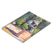 Edvard Munch - Der Denker von Rodin Notizblock (Linke Seite)